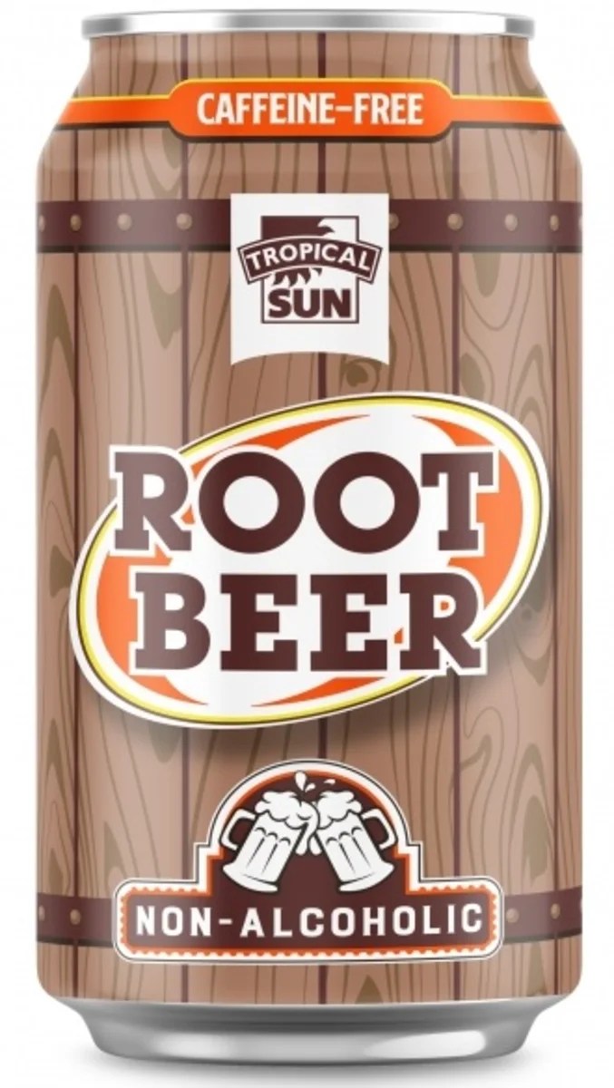 Tropical Sun kořenové pivo plech 330ml