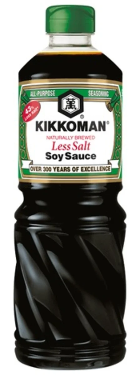 Kikkoman japonská sójová omáčka méně slaná 975ml