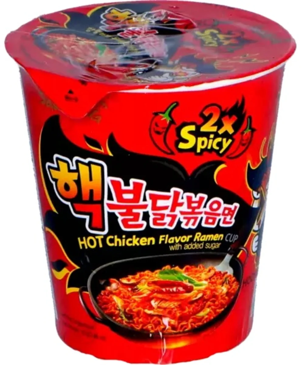 Samyang Buldak Spicy 2x instantní ramen cup 70g