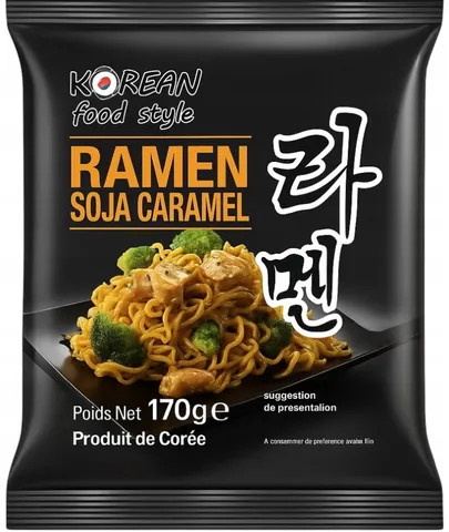 Korean Food Style ramen se sójou a karamelem 170g