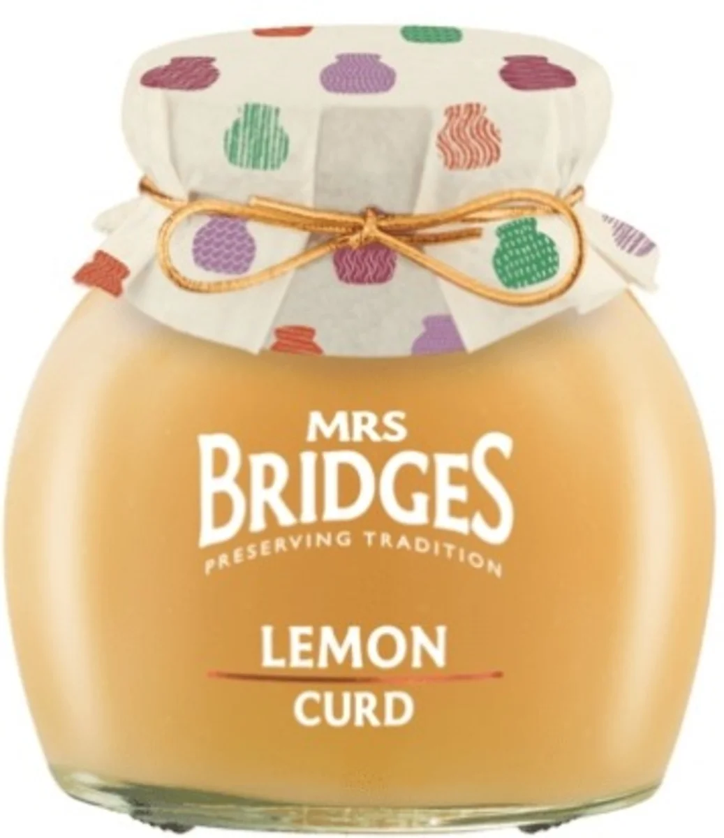 Mrs. Bridges citrónový krém 340g – pohled zepředu