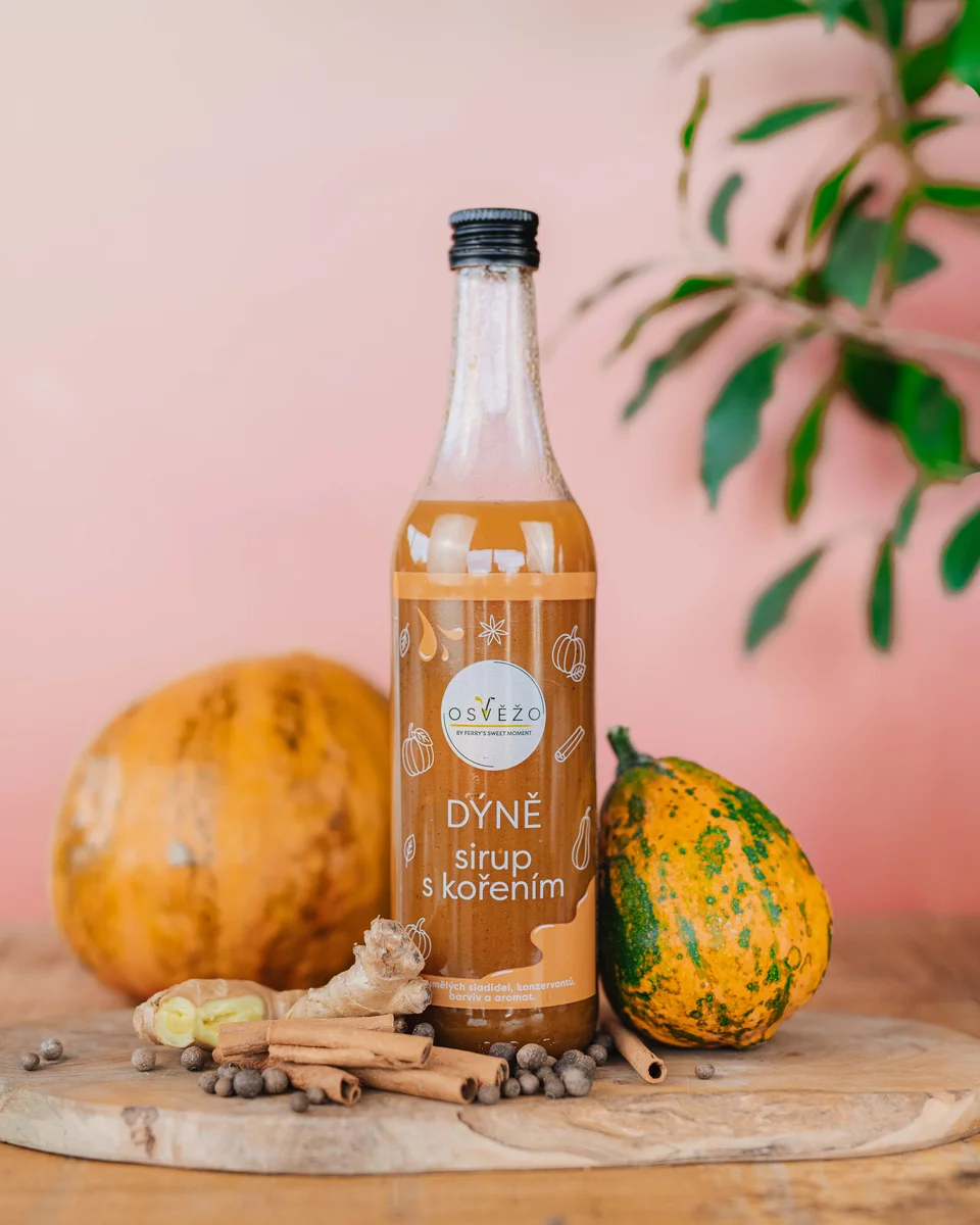 Osvěžo Spiced Pumpkin Syrup 500 ml – front view