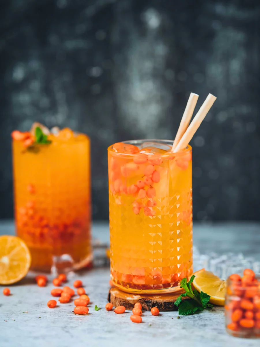 Osvěžo Rakytníkový sirup s rozmarýnem 500 ml