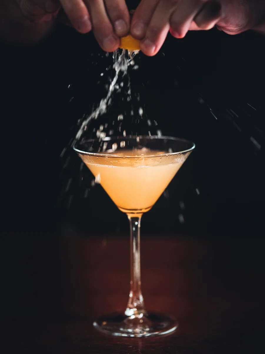 Osvěžo Citrónový sirup 500 ml – servírovací návrh