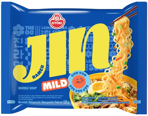 Ottogi polévka Jin Ramen Mild (nepálivá) 120g