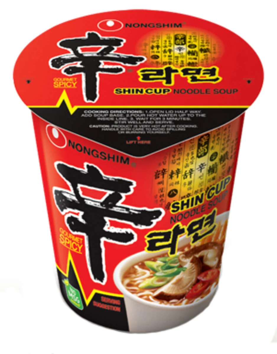 Nongshim Shin Cup instantní ramen nudle 68g