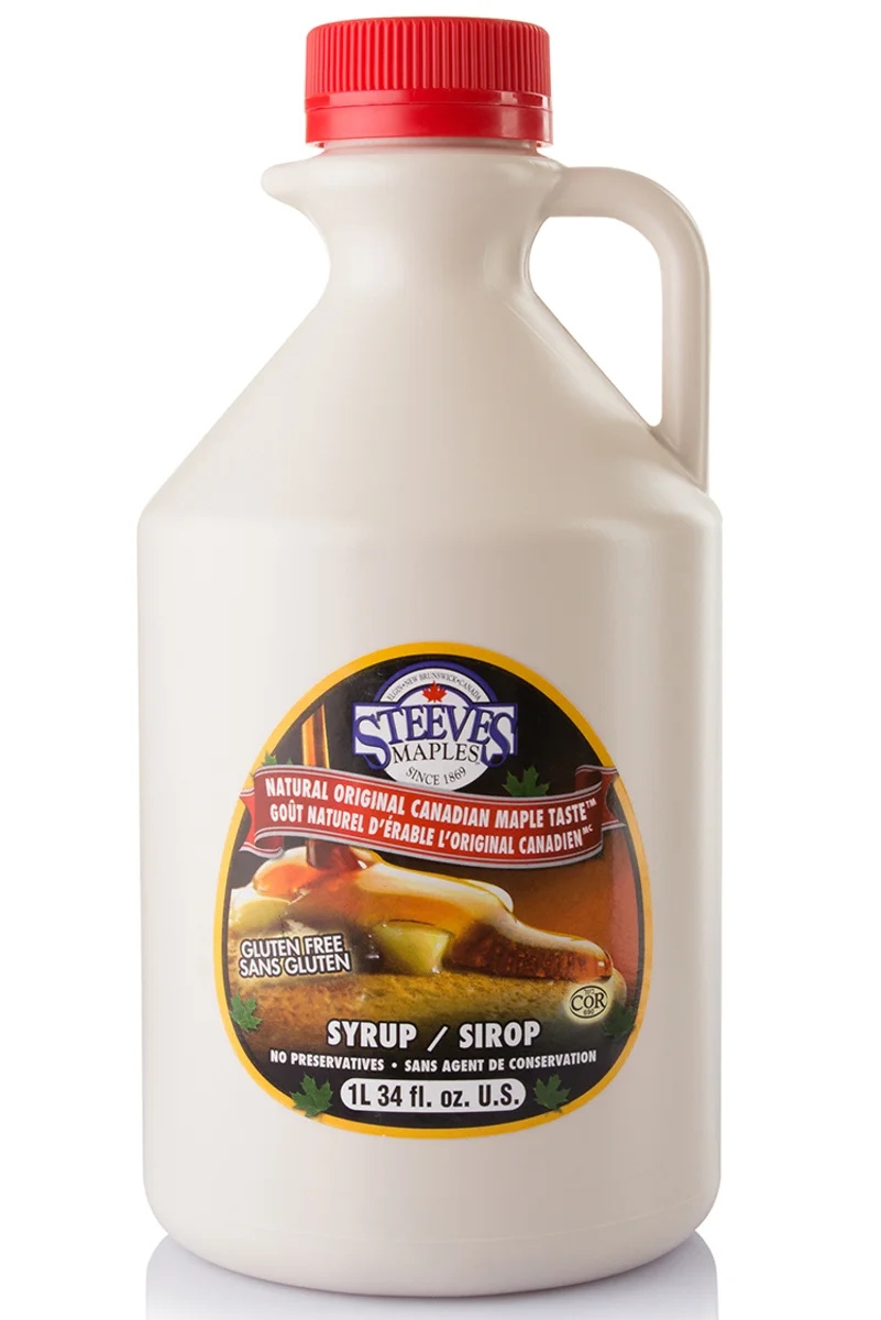 Kanadský sirup s javorovým sirupem Steeves 1000ml