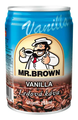 Mr. Brown Vanilla plech 240ml