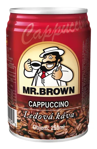 Mr. Brown Cappuccino plech 240ml