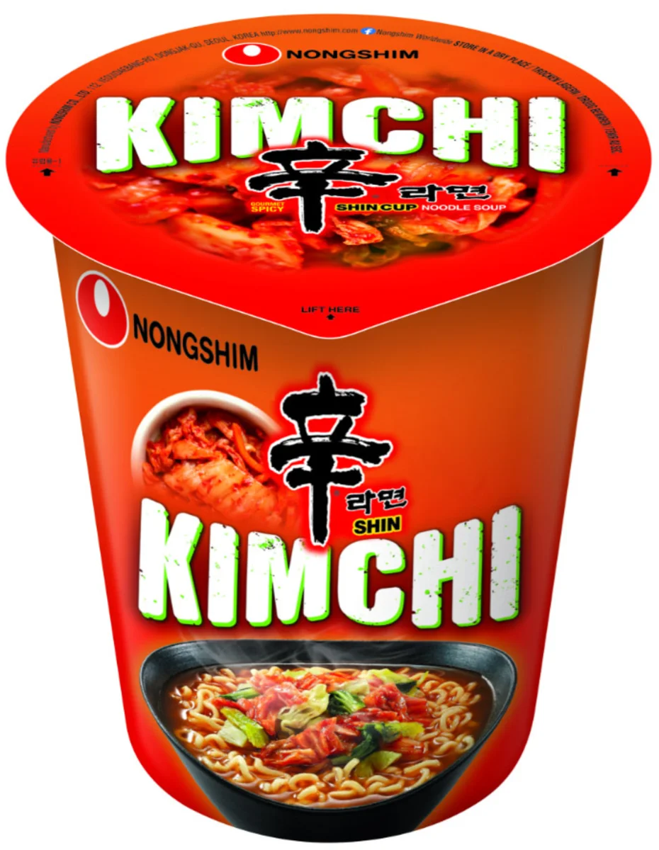 Nongshim Kimchi Cup instantní ramen nudle 75g