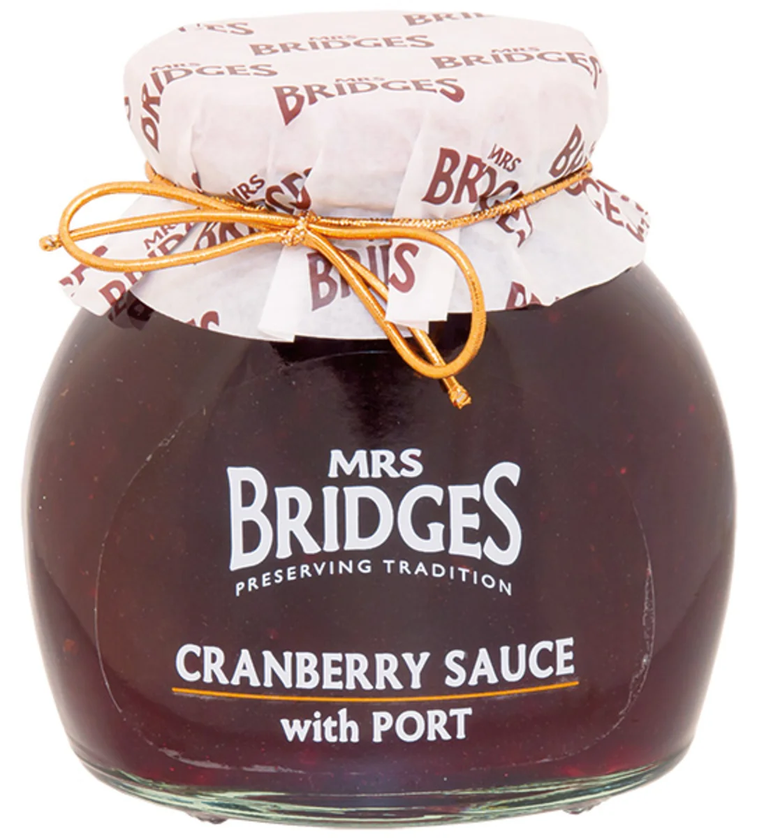 Mrs. Bridges džem Brusinka s portským vínem 340g