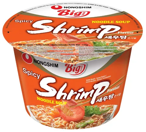 Nongshim Seutang krevetová polévka velká miska 115g
