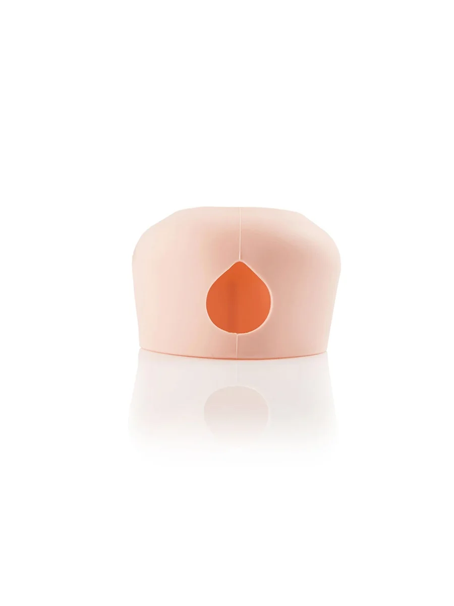 Equa silikon na láhve Active horní Peach