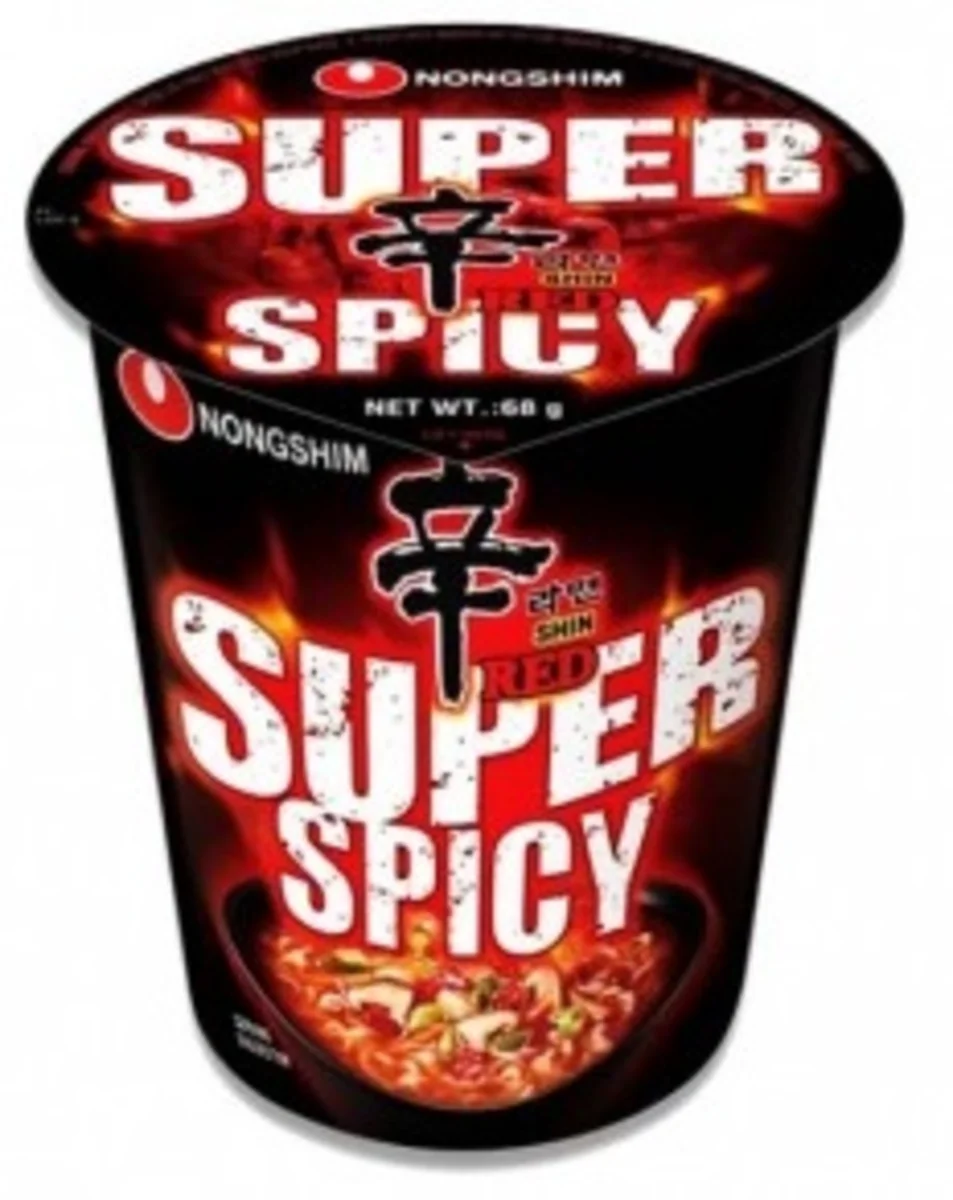 Nongshim Shin Red Super pálivá ramen polévka cup 68g