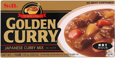 S&B curry mix HOT 220g