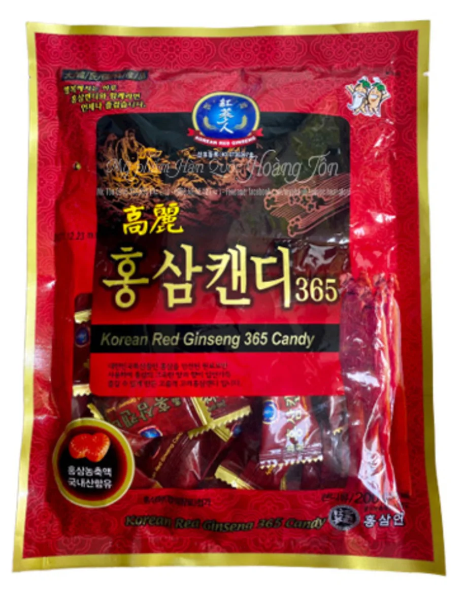 Geumhong ženšenové bonbony červené 200g