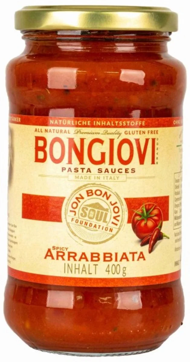 Bongiovi rajčatová omáčka Spicy Arrabbiata 400g