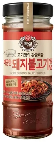 Beksul Bulgogi marináda na vepřové maso sklo 500g