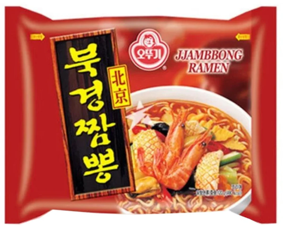 Ottogi polévka ramen Beijing Jjambbong mořská 120g