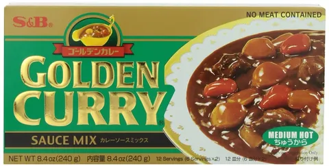S&B curry mix MEDIUM 220g