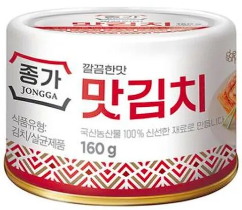 Jongga Mat Kimchi plech 160g
