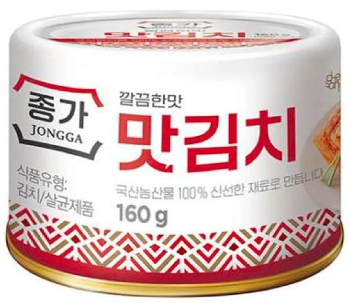 Jongga Mat Kimchi plech 160g