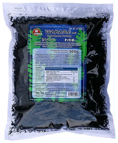 Inaka mořská řasa wakame sušená krájená 500g