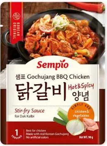Sempio omáčka na kuřecí směs BBQ Gochujang 1 porce 90g