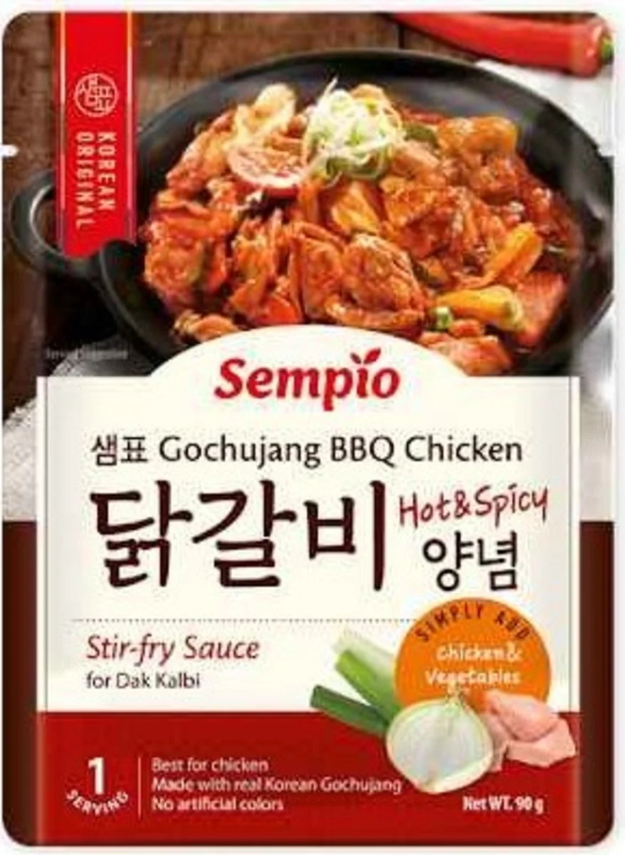 Sempio omáčka na kuřecí směs BBQ Gochujang 1 porce 90g