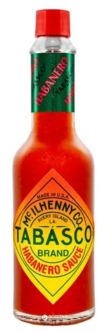 Tabasco Habanero chilli omáčka extra pálivá 60ml