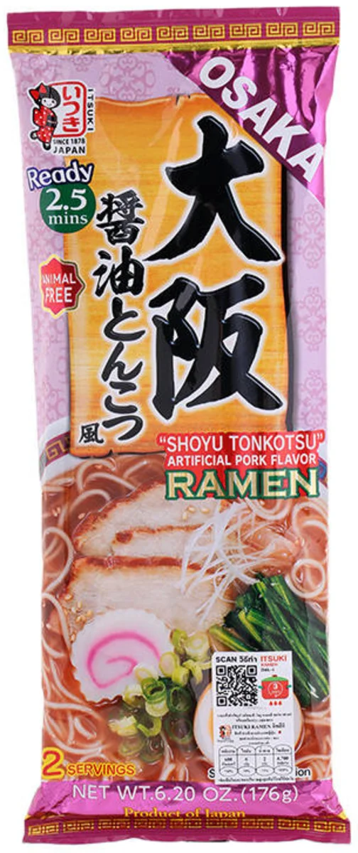 Itsuki Osaka japonské ramen shoyu tonkotsu (2 porce) 176g