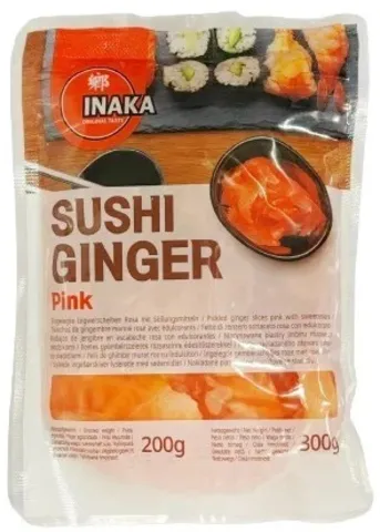 Inaka nakládaný zázvor růžový 300g