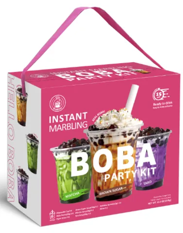 O's Bubble party kit sada na přípravu bubble tea 6 porcí 360g