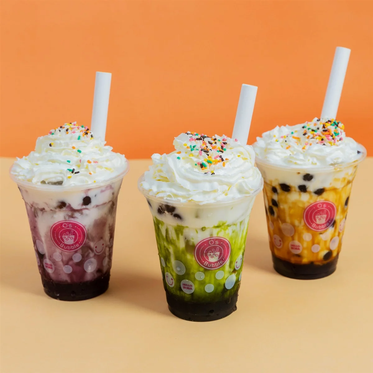 O's Bubble party kit sada na přípravu bubble tea 6 porcí 360g