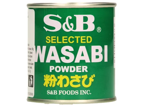 S&B práškový křen wasabi plech 30g