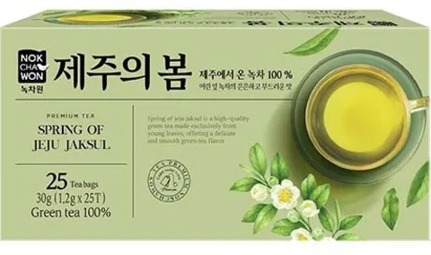 Nokchawon Spring Of Jeju Jaksul zelený čaj 25x1,2g