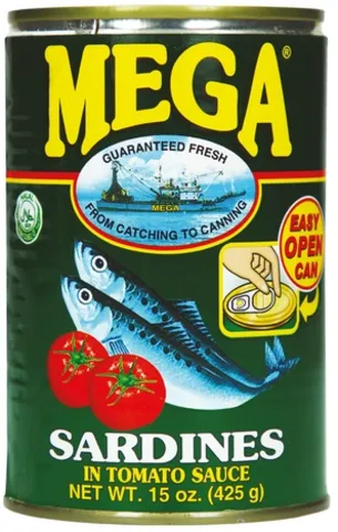 MEGA sardinky v tomatové omáčce 425g