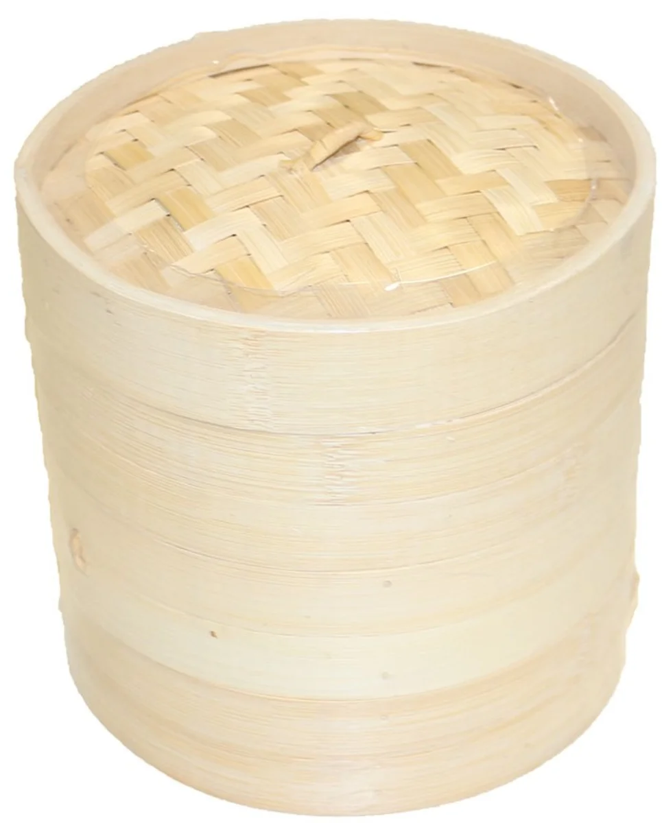 Panasia bambusový napařovač třípatrový s víkem 18cm