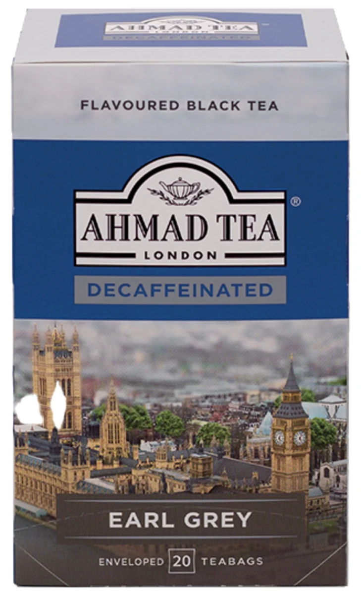 Ahmad Earl Grey bez kofeinu ALU 20x2g