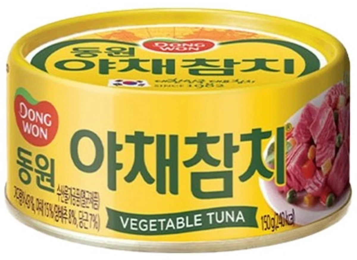 Dong Won tuňák v oleji se zeleninou plech 135g