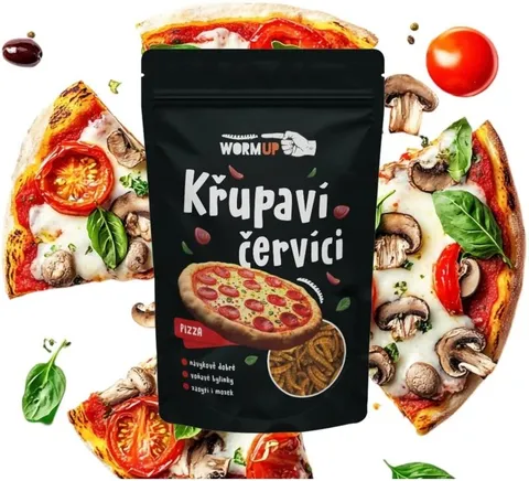 Wormup červíci s příchutí pizzy 20g
