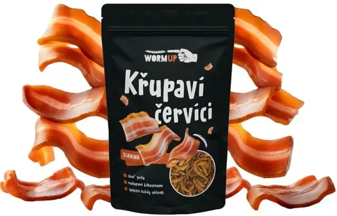 Wormup červíci s příchutí slaniny 20g