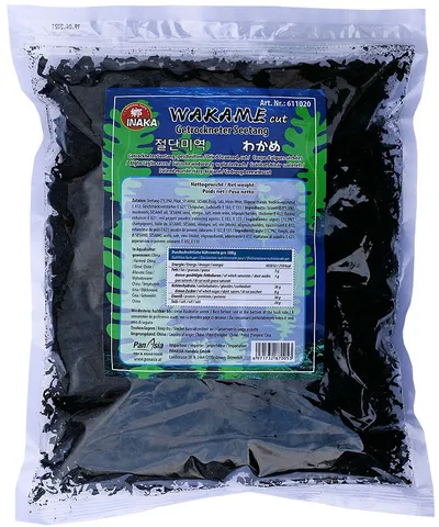 Inaka mořská řasa wakame sušená krájená 100g