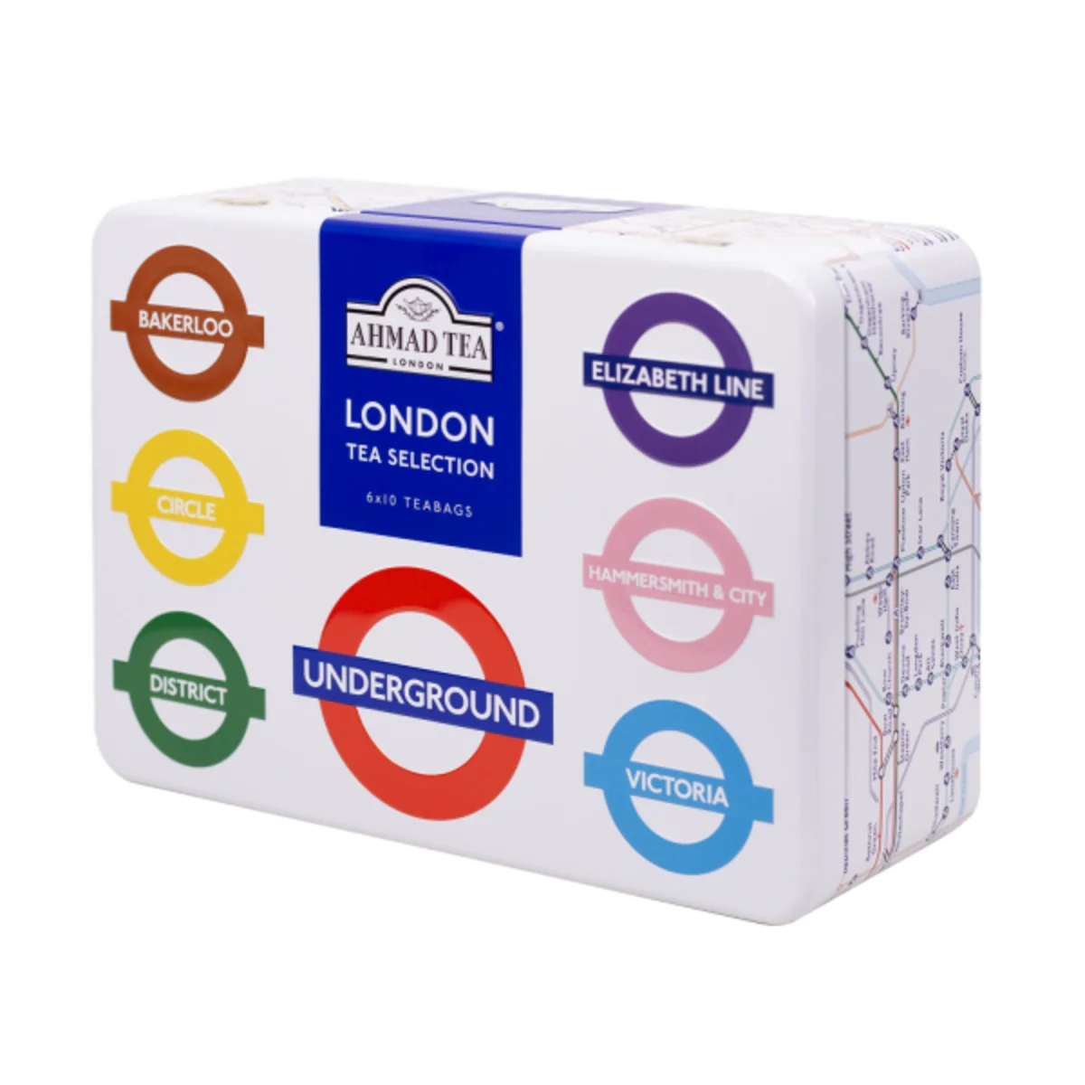 Ahmad Tea sada čajů London Underground 60x2g