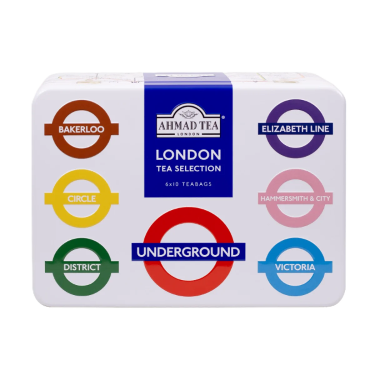 Ahmad Tea sada čajů London Underground 60x2g