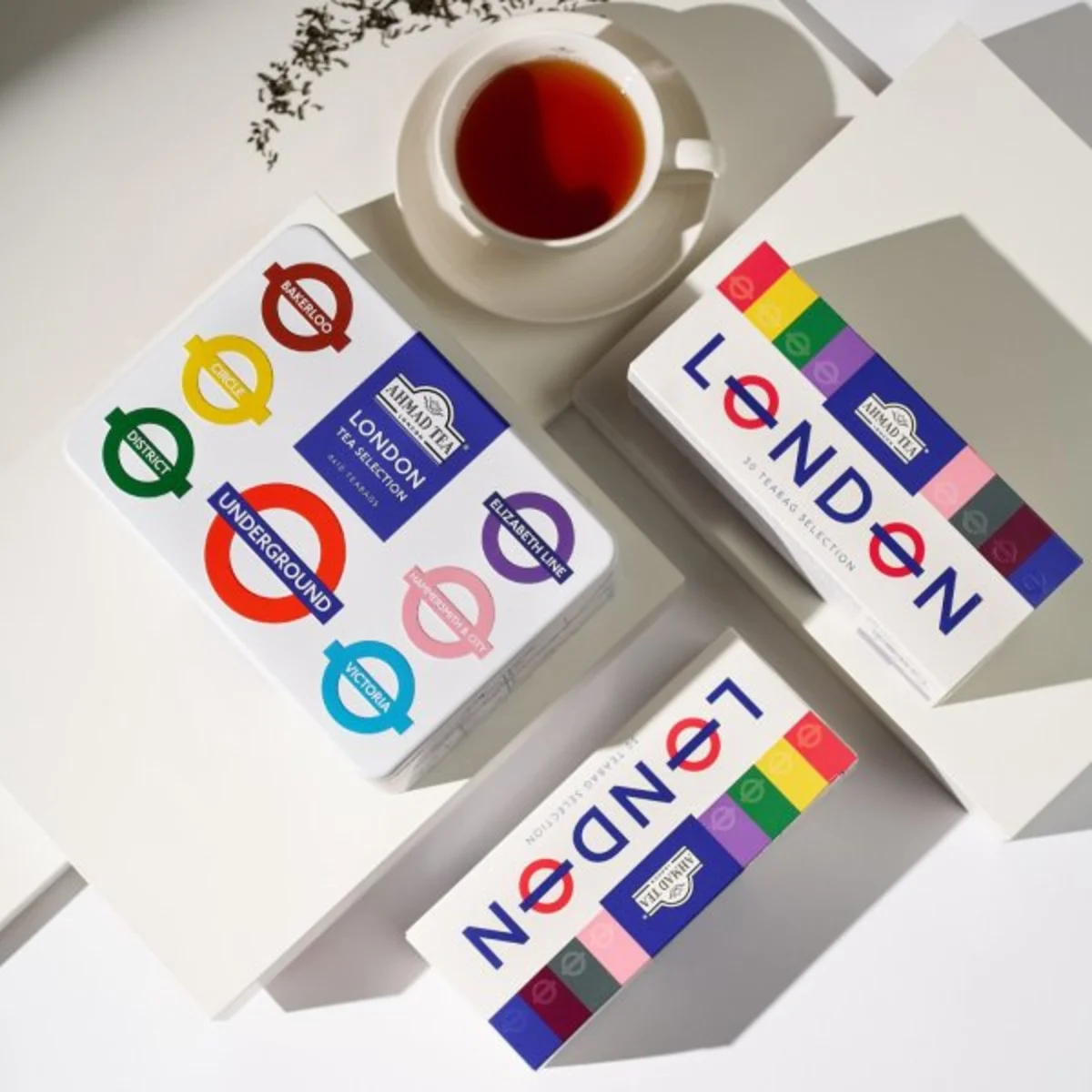 Ahmad Tea sada čajů London Underground 60x2g