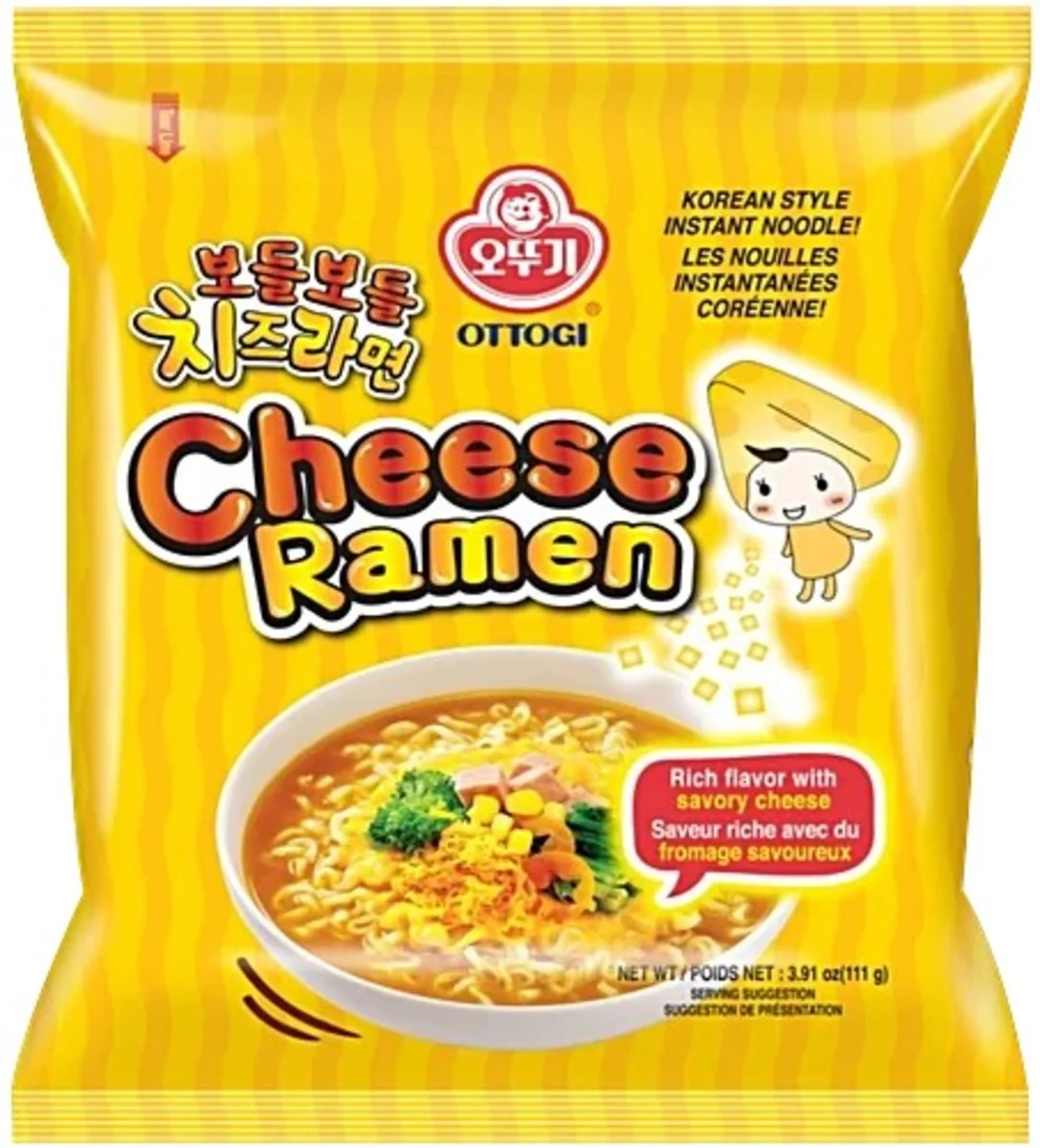 Ottogi ramen nudle sýrové 111g