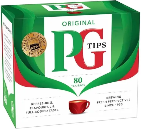 PG tips černý čaj porcovaný 80x2,9g