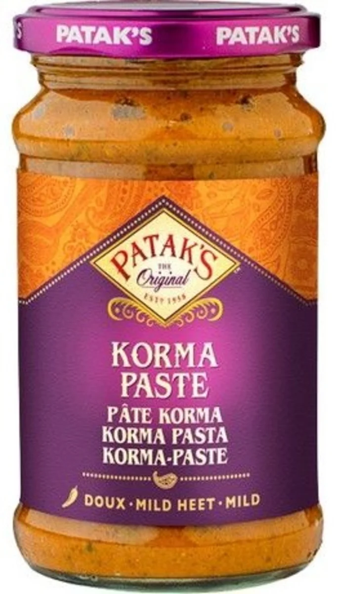 Patak's curry pasta Korma sklo 290g