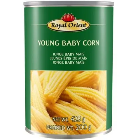 Royal Orient kukuřičky nakládané plech 425g